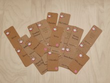 Picture of Santa Game cards Christmas Crackers - 6 Christmas Naturally Christmas Crackers - Game cards